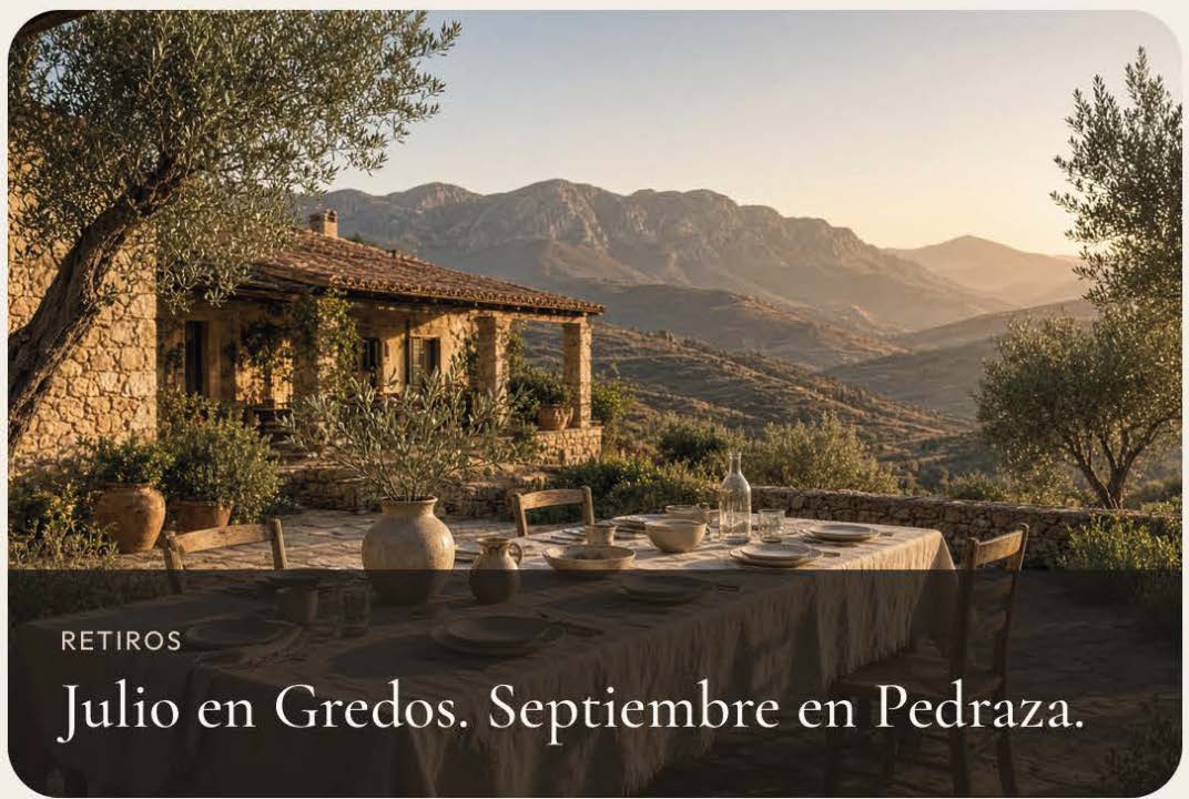 Retiros de Estudio Jul Pilates en Gredos y Pedraza